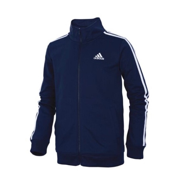 adidas Boys Tricot Jacket - Picture 1 of 3